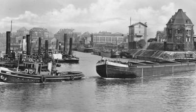 Port w Duisburgu ok.1950