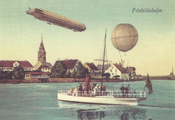 Friedrichshafen nad Jeziorem Bodeńskim, 1908