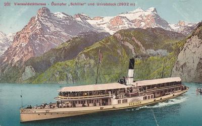 Jezioro Czterech Kantonów ok. 1910