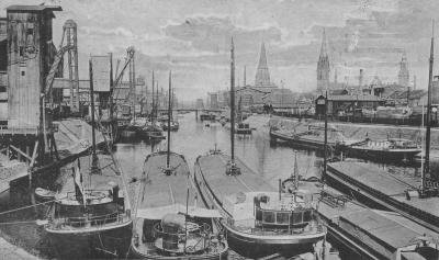Port w Duisburgu ok.1912