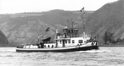 Początek lat pięćdziesiątych na Renie