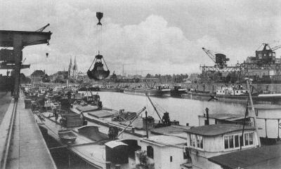 Port w Regensburgu przed wojną