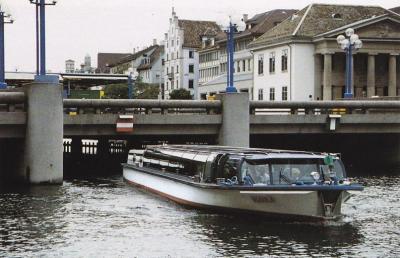 Zurych, rzeka Limmat, 1992