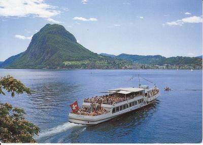Jezioro Lago di Lugano, Szwajcaria