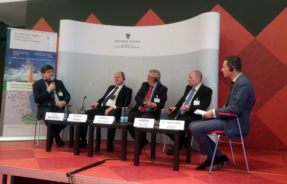 W Brukseli o rozwoju transportu multimodalnego w regionie Łaby i Odry