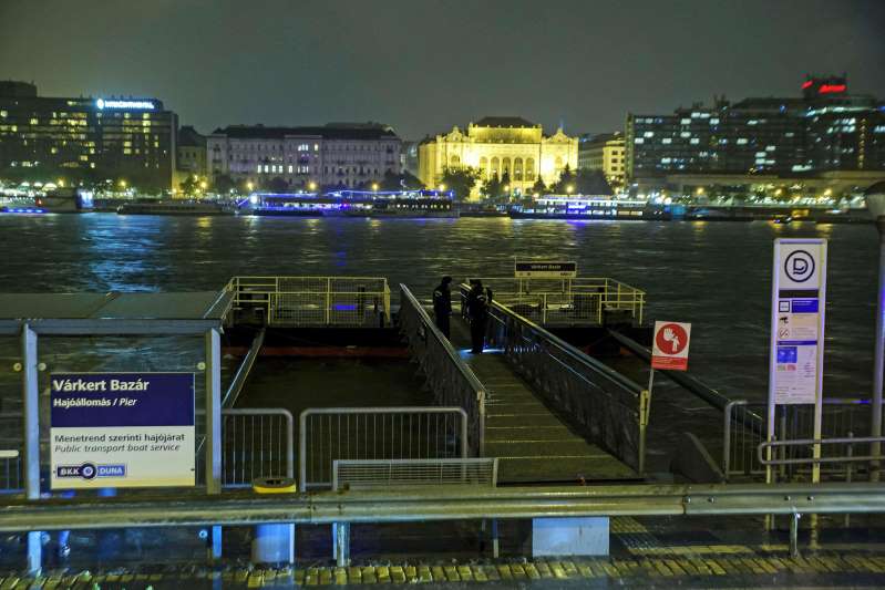Katastrofa na Dunaju w Budapeszcie.