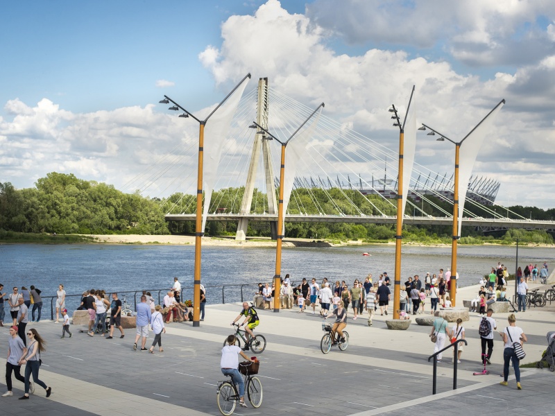 Warszawiacy pokochali Wisłę