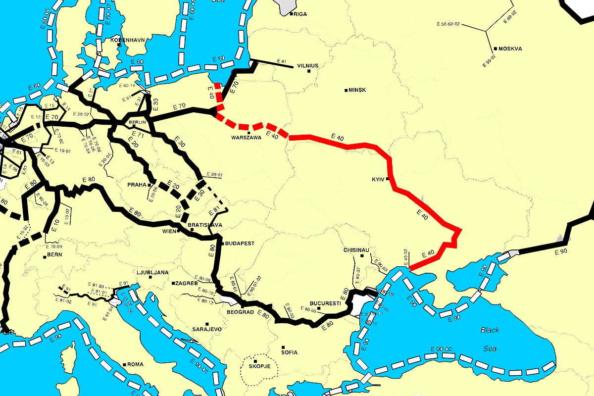 Premier Ukrainy o planach budowy szlaku wodnego między Bałtykiem a Morzem Czarnym