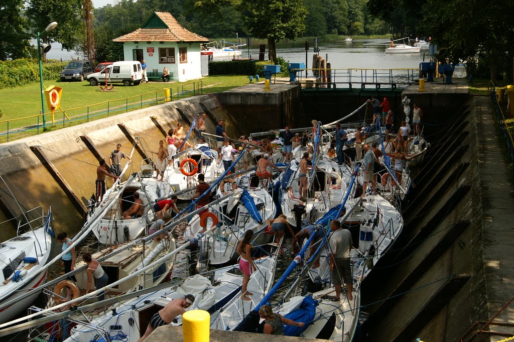 Mazury: powstanie śluza Guzianka II