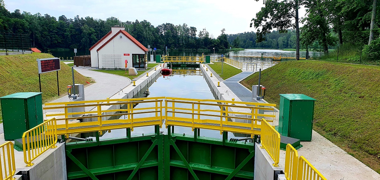 Śluza Guzianka II oddana dla żeglarzy