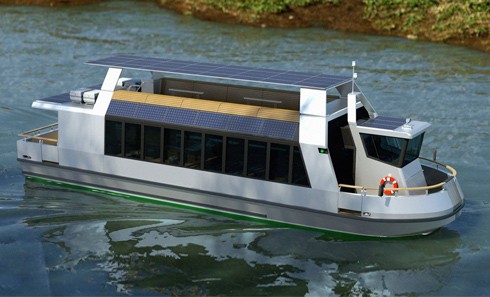 Napęd hybrydowy statków pasażerskich na śródlądziu