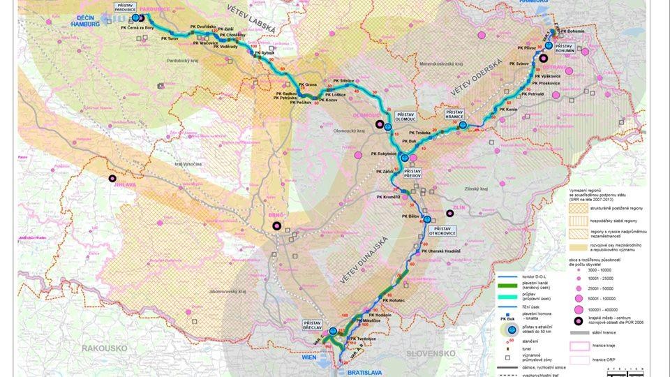 Czesi kończą studium wykonalności dla kanału Dunaj-Odra-Łaba
