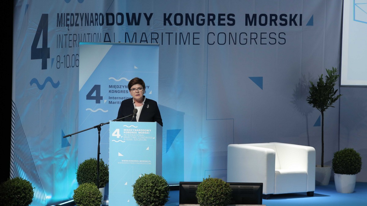 Na Kongresie Morskim o żegludze śródlądowej