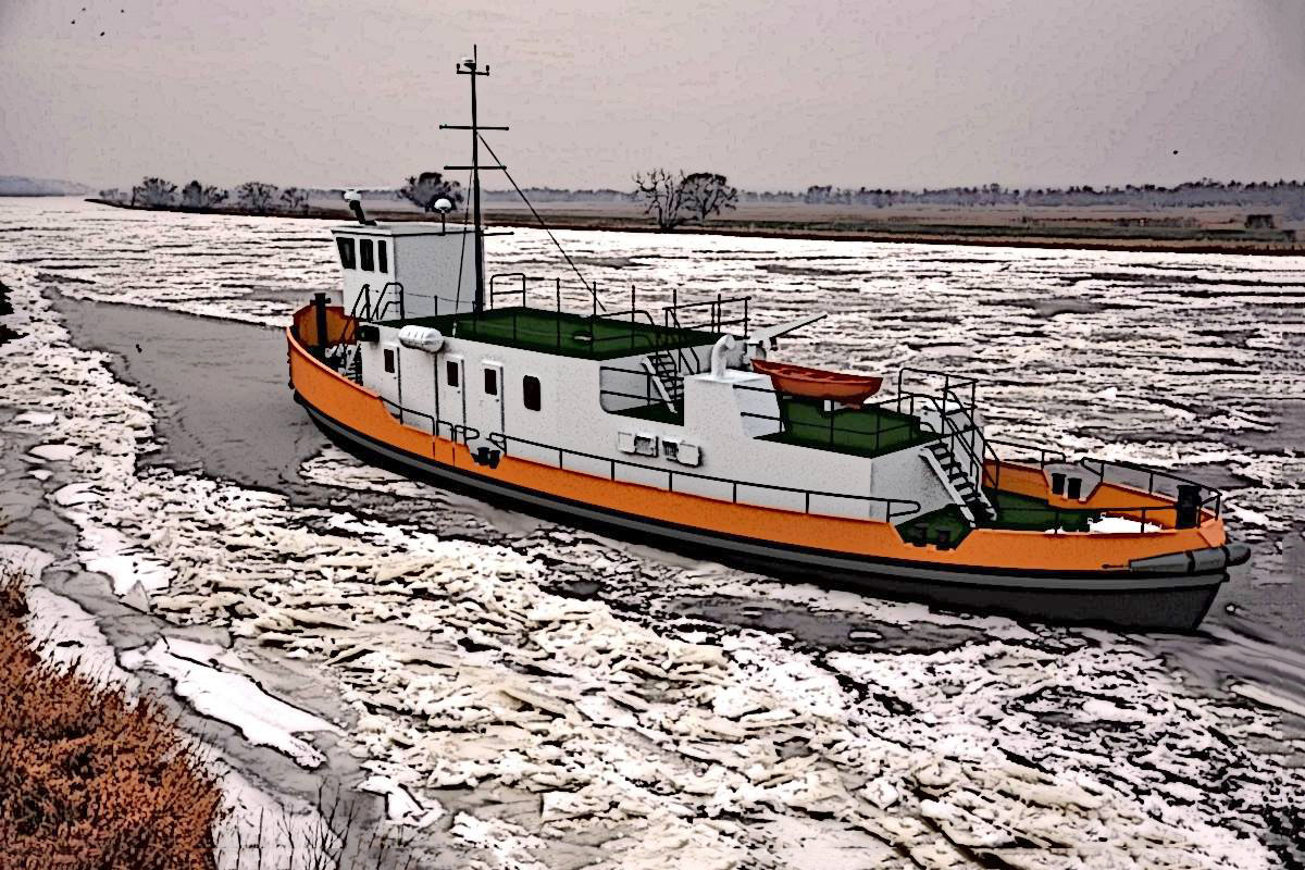 W Gdańsku rozpoczęto projektowanie lodołamaczy dla RZGW w Szczecinie