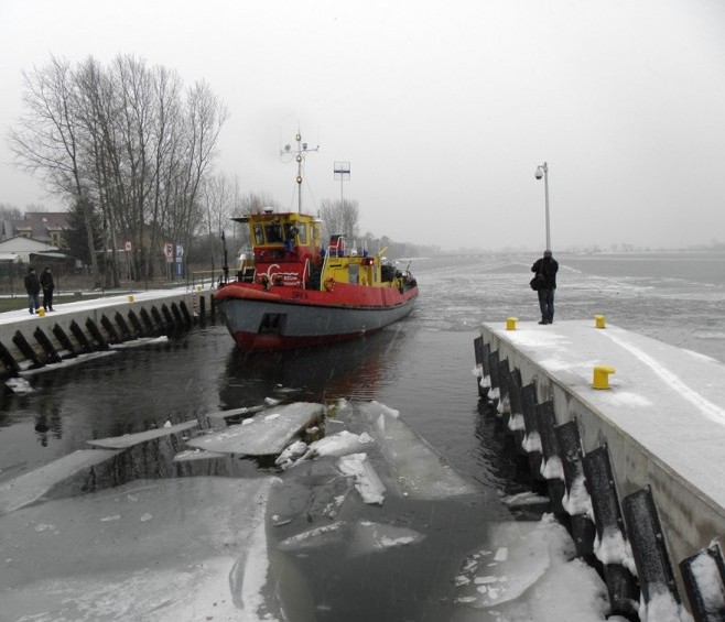 Dwa nowe lodołamacze zabezpieczą wiślany Zbiornik Włocławski