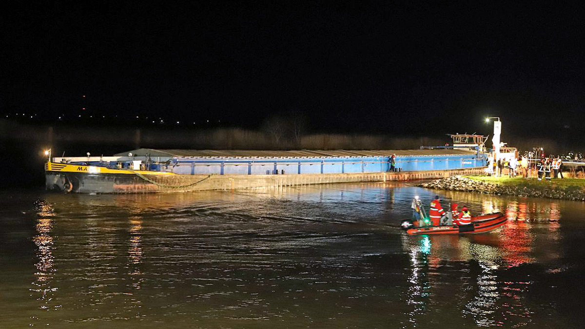Awaria polskiego statku na Wezerze