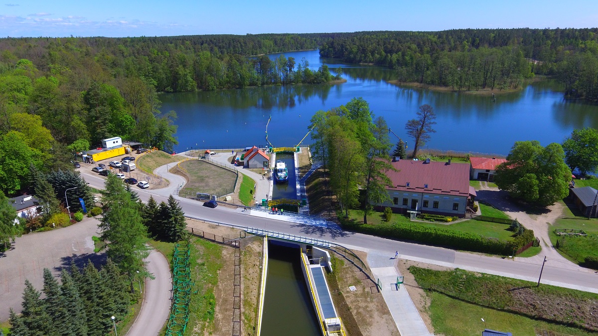 Odbiór techniczny robót budowlanych śluzy Guzianka II