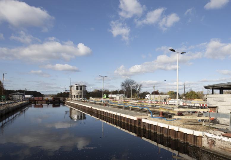 Modernizacja śluz Kanału Gliwickiego na półmetku