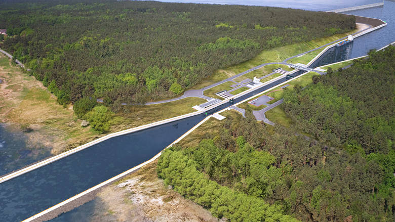 Kanał przez Mierzeję powstanie w Nowym Świecie