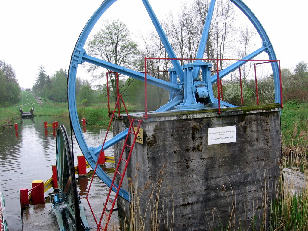 Awaria pochylni Oleśnica na początku sezonu 2017