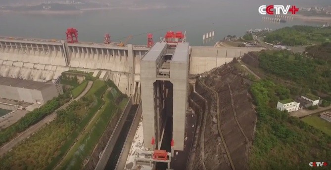 Otwarto największą na świecie windę dla statków