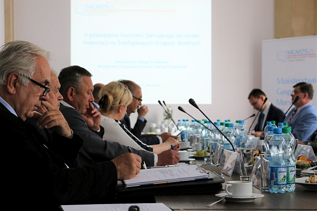 Obradował Komitet Sterujący ds. Inwestycji na Śródlądowych Drogach Wodnych