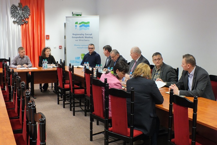 Spotkanie Dyrekcji RZGW z użytkownikami Odrzańskiej Drogi Wodnej