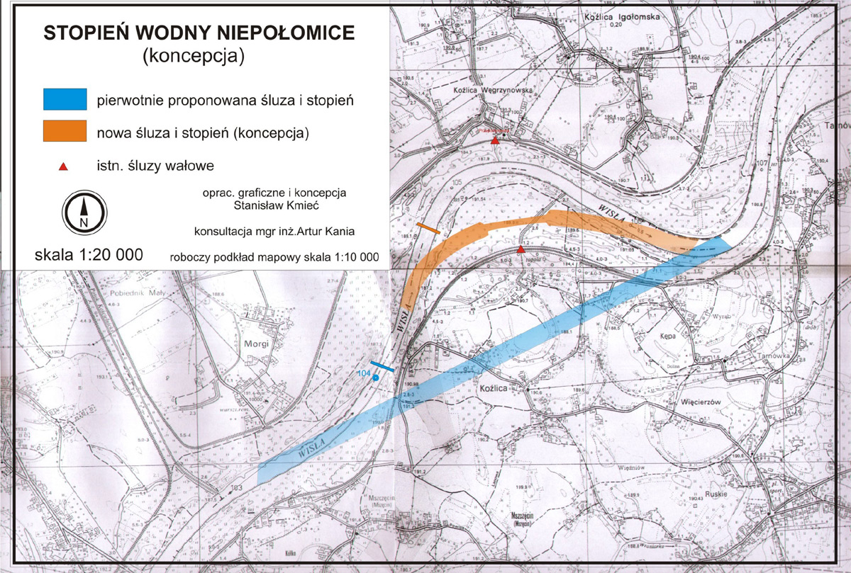 Czy stopień wodny Niepołomice na Wiśle powstanie?