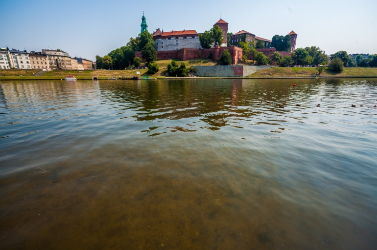 Drastycznie ubywa wody w Wiśle